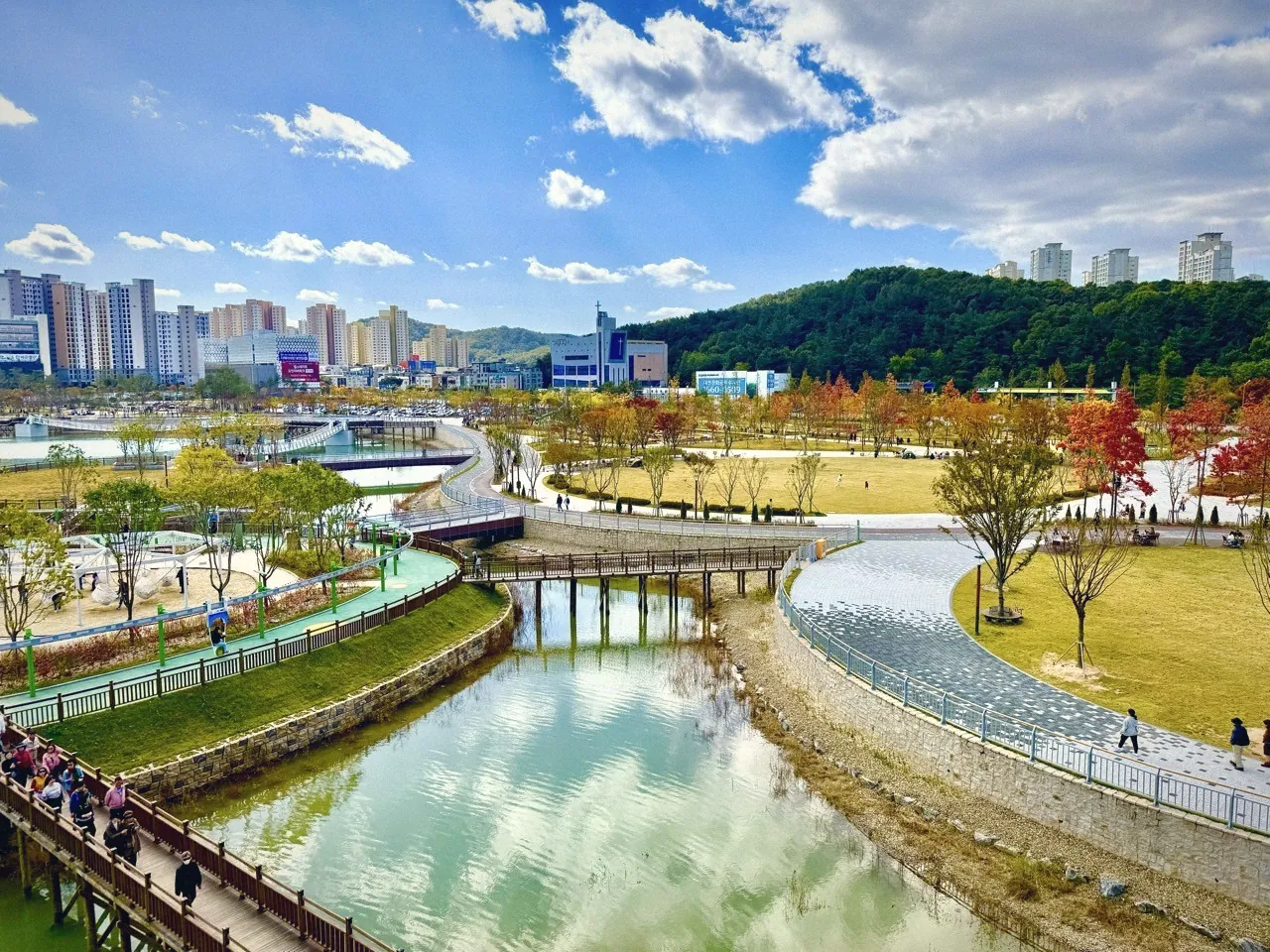 도안 호수 한 바퀴